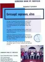 koorleden gezocht